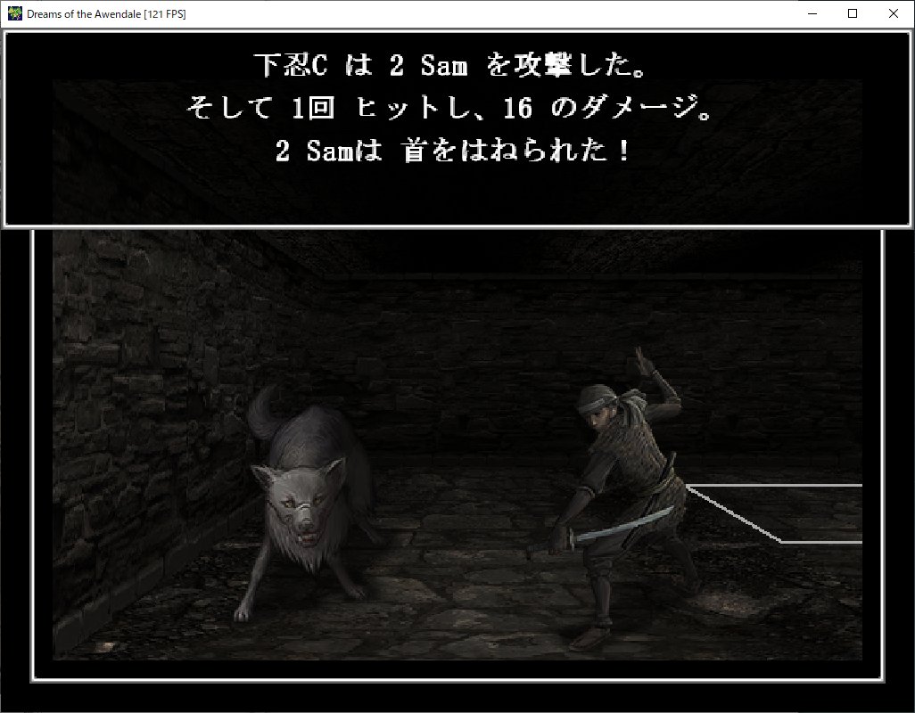 sorairoajisai's tweet photo. Dreams of the Awendale #1~#3
作者はKei Nakamura様
「Noah's Map Editor」プログラムで制作された
新しいシナリオです
探索やバトルシーンにそれぞれ表示が設定できます
キャラメイクではボーナスの振り分けですが、
年齢をいじる事によって最初から忍者が制作可
#DofA
#ウィザードリィ愛好会 https://t.co/ZVFcODnAvv