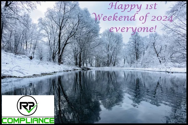 RPCompliance's tweet photo. We hope everyone has got 2024 off to a good start and looking forward, to what we hope, will be a great year ahead!
#clients #friends #family #followers #colleagues https://t.co/IHflBK13d8