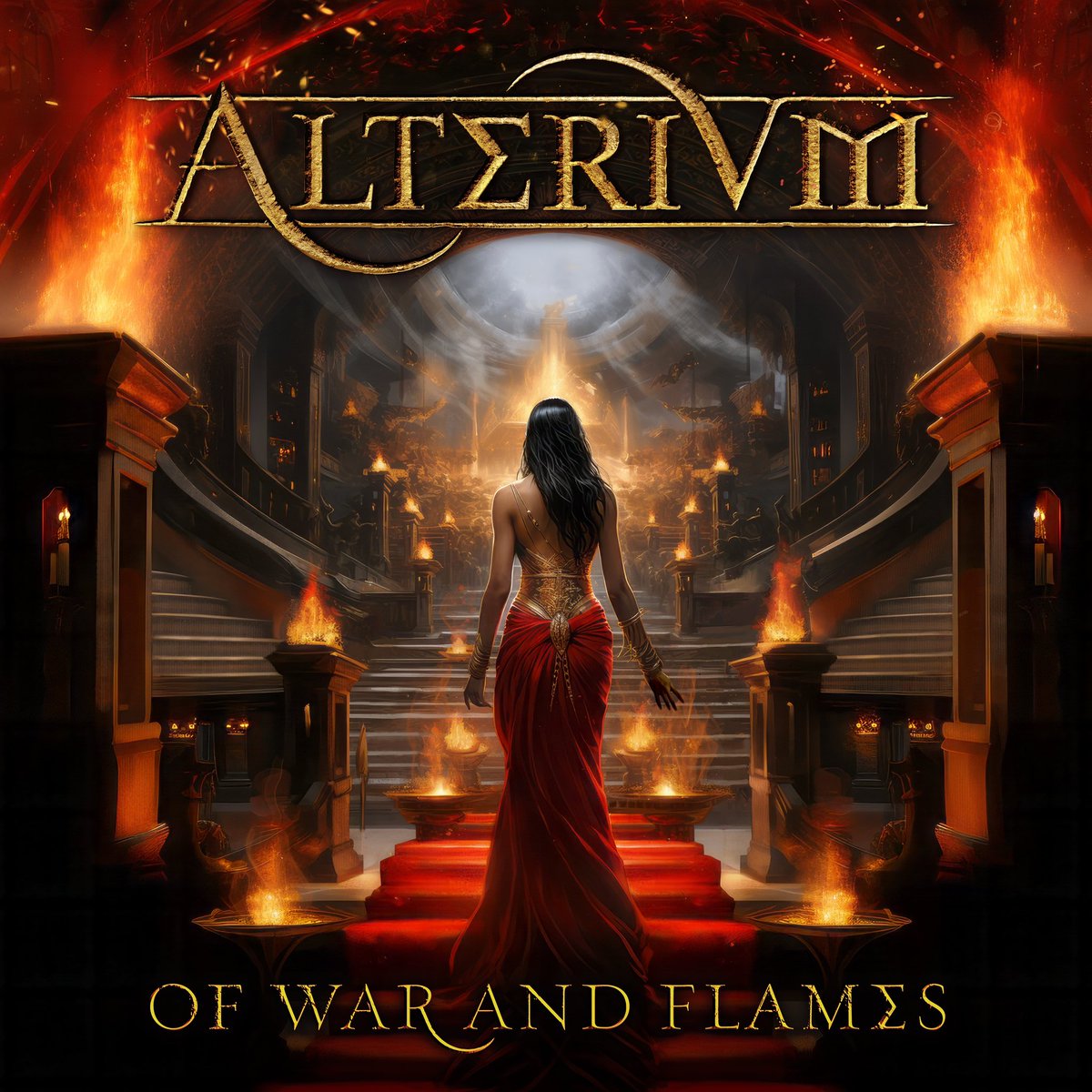 alterium_band's tweet photo. ‘OF WAR AND FLAMES’ - Alterium’s debut album out on March 8th, 2024 via AFM Records.

The album will be available as digipack, limited edition vinyl and on all digital platforms. Pre-sales available at https://t.co/RPkalPiCuL 🔥
#alterium #powermetal #metal #album #debut https://t.co/gDsF8VNnUc
