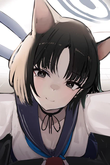 #ブルアカ 「全力であまえさせてくれる…でしょ?」桐生キキョウ 再掲 
