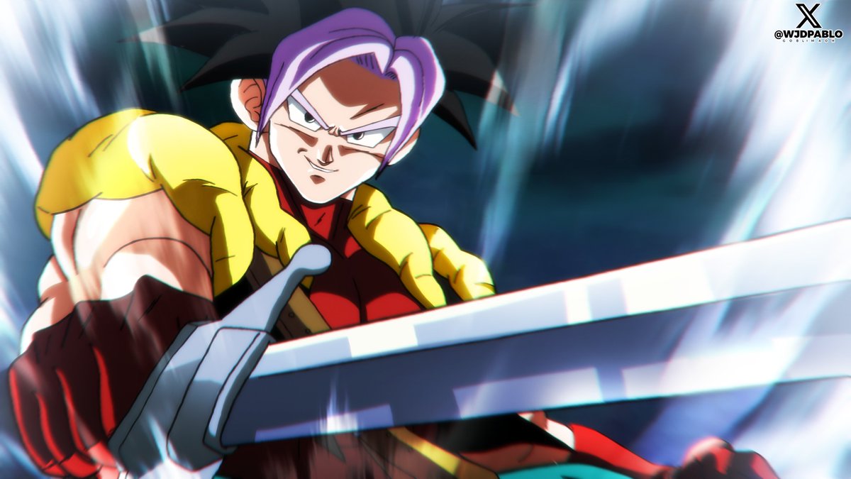 Xeno Gohanks Doodle. Yep, Gohan and Trunks do the fusion dance in