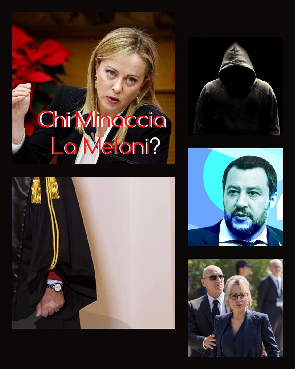 umbertoguidi's tweet photo. La/il Presidente del Consiglio, ha dichiarato che “qualcuno” voleva governare al suo posto sotto traccia! Ma lei non si “spaventa facilmente”!! Chi minaccia la Meloni? La Lega di Salvini? Mediaset? La Magistratura? L’Uomo Nero? https://t.co/pkso7qK0OV