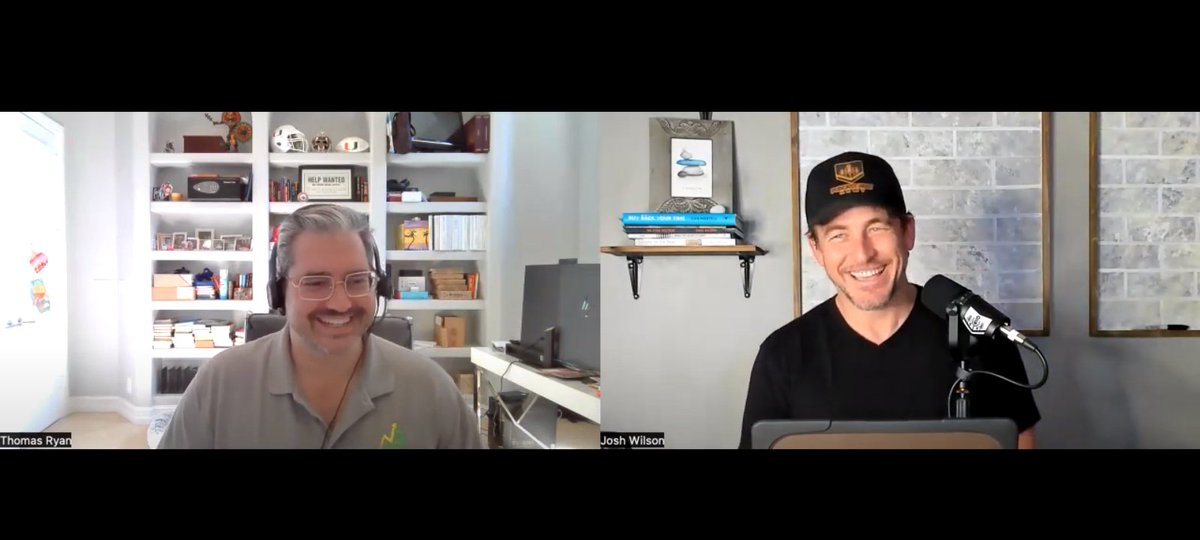 BiglySales's tweet photo. #Podcast update: Tom Ryan, CEO & founder of https://t.co/2bCAiv7EK7 had a blast with Josh Wilson of @podcasthostarmy
Watch the full episode on:
https://t.co/uaZSoQgAW6
or
https://t.co/QzWTWp5fZ0
A big thanks to @podcastcola for making this happen
#AIforsale #aiforbusiness https://t.co/C3A9Q5xwD1