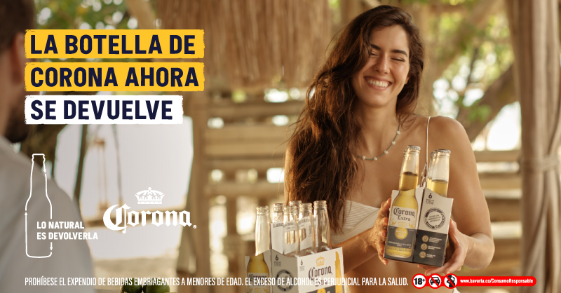 Familia_Corona's tweet photo. Si el sol, las olas y el verano vuelven, la botella de Corona también. Además, cuando la devuelves evitas que se fabriquen nuevas botellas y ahorras en tu próxima compra.

¡Devuélvela! ♻️ https://t.co/llh3SiuJFH