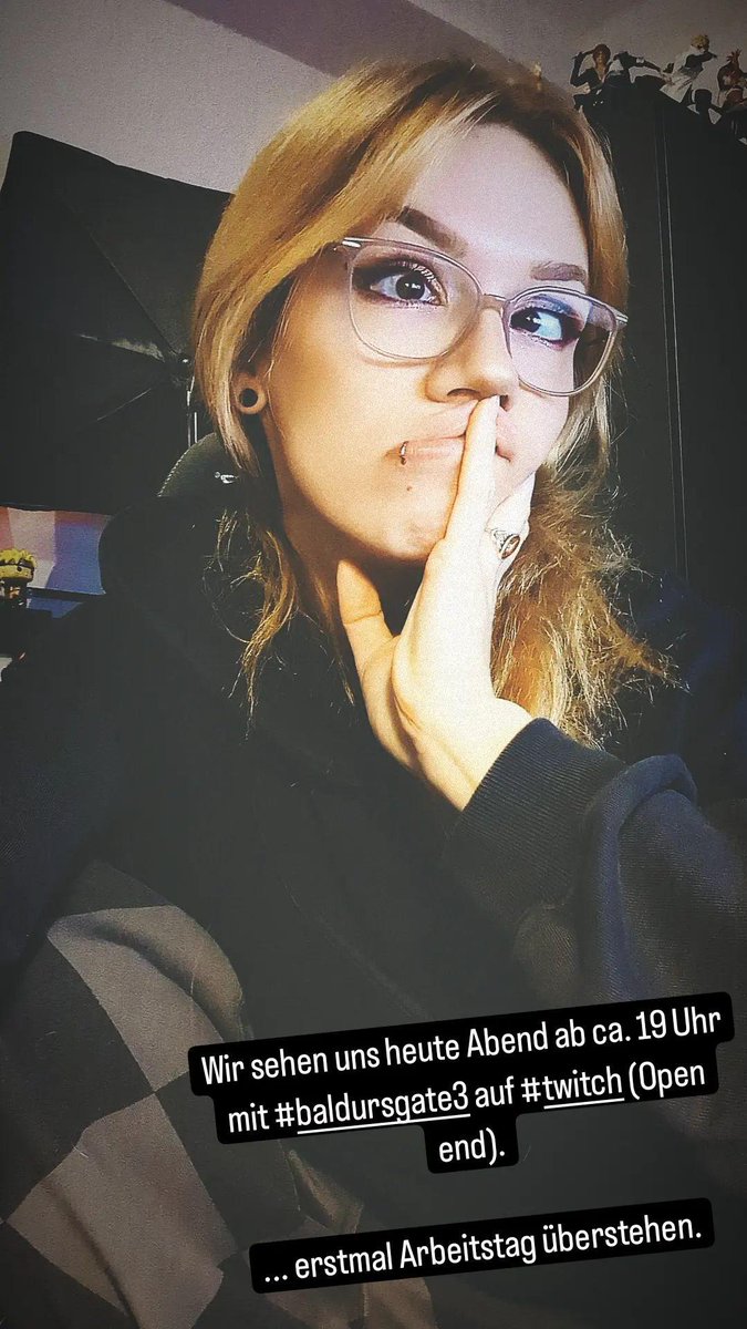 KaltesWasser1's tweet photo. Kinnas!🖤
Kommt gut ins Wochenende. Wir sehen uns, falls ihr Böcke habt, heute Abend ab ca. 19 Uhr auf #twitch mit #BaldursGate3 wieder.
Also, ne, klick klick: https://t.co/Ewc6MUcSXK
#TwitchStreamers @TwitchDE @Twitch #BG3 #openend #bloodlessrunkekw https://t.co/HvruOXWnE6