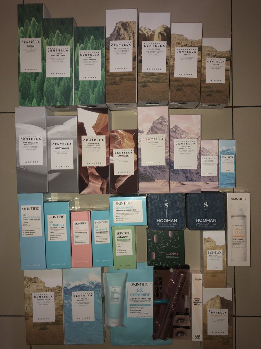 JUAL SKINCARE UNDER PRICE ORI, NEW & SEALED tweet media