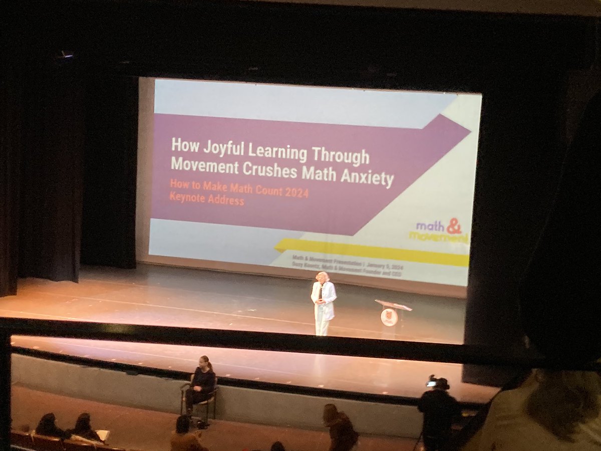 Marianne Strayton (@mseducateedd) on Twitter photo Thrilled to be at the first <a href="/amtnys/">AMTNYS</a> affiliate conference of 2024! The house is packed for <a href="/MathandMovement/">Math & Movement</a>’s Suzy Koontz, the keynote address, at #HowToMakeMathCount brought to us by <a href="/NCMTAPrimeCuts/">NCMTA Prime Cuts</a> & NCAMS. Thrilled to be at the first <a href="/amtnys/">AMTNYS</a> affiliate conference of 2024! The house is packed for <a href="/MathandMovement/">Math & Movement</a>’s Suzy Koontz, the keynote address, at #HowToMakeMathCount brought to us by <a href="/NCMTAPrimeCuts/">NCMTA Prime Cuts</a> & NCAMS.