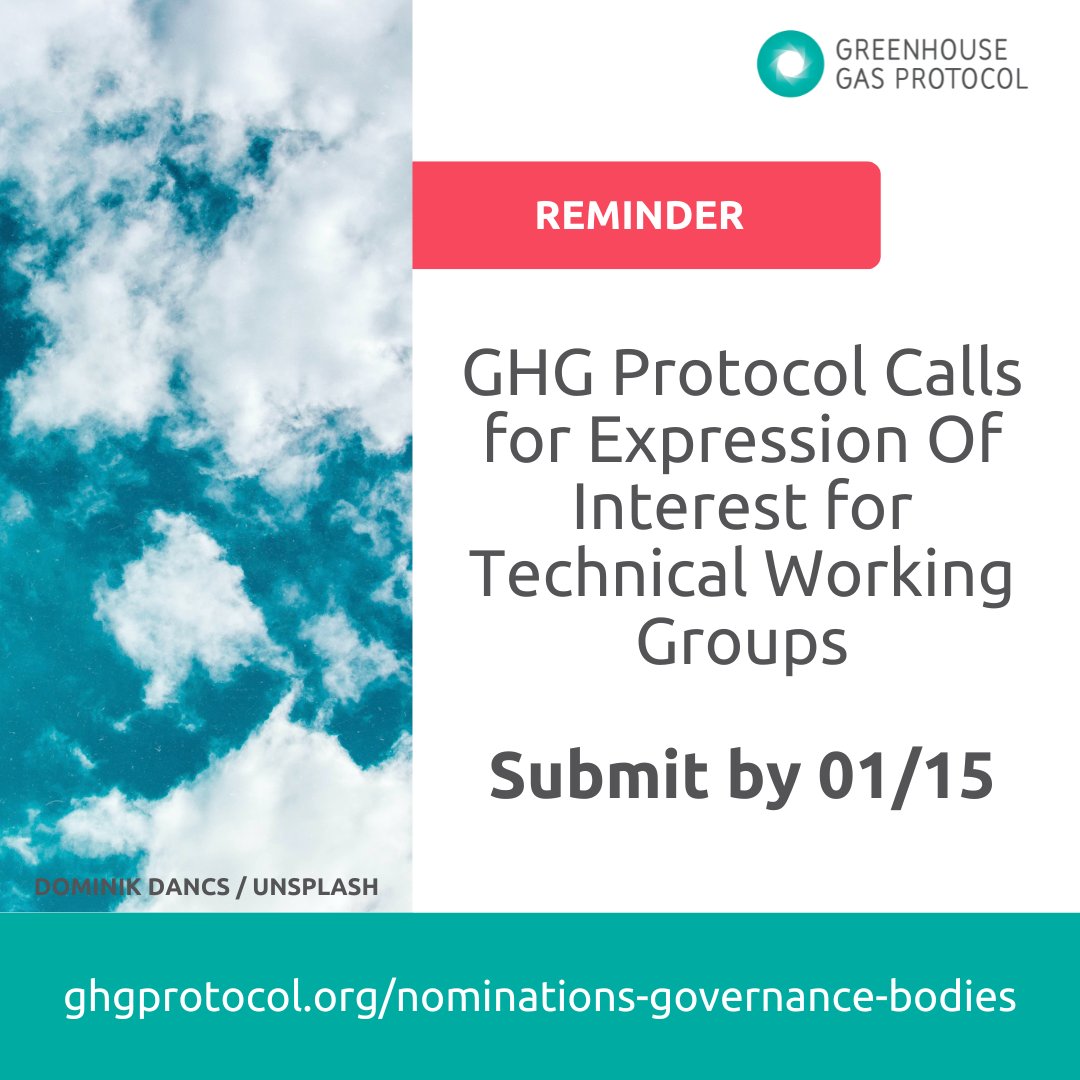 If you are interested in joining one of our Technical Working Groups, you have until Jan 15 to apply. The TWGs will play a primary role in developing the technical content of our standards and guidance.

Learn more and apply: bit.ly/4ackr5l