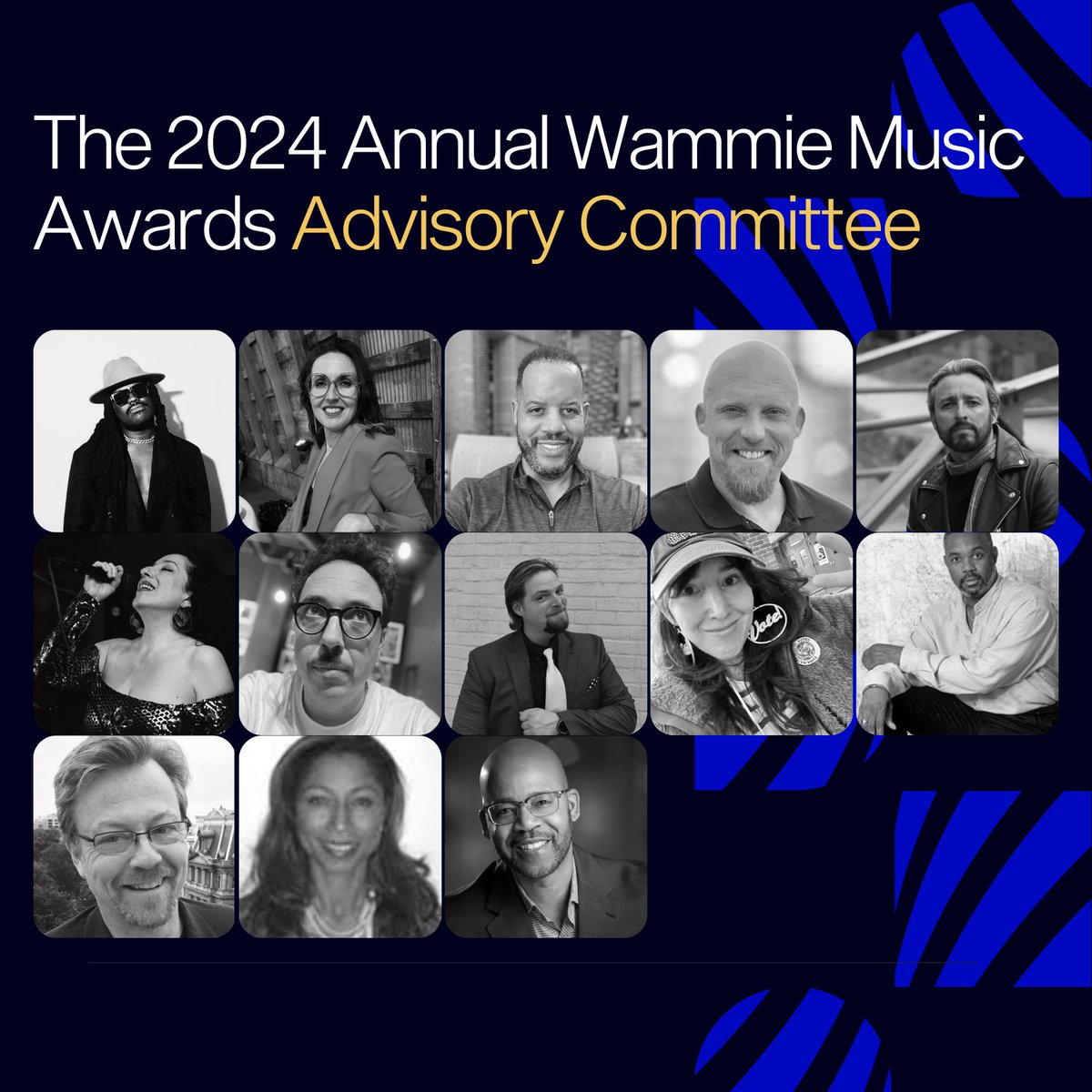 Introducing the incredible members of the 36th Annual Wammie Music Awards Advisory Committee! Their expertise, resources, and networks have contributed immensely to the success of this year's Wammies celebration. 🎉✨ Thank you! #wammies