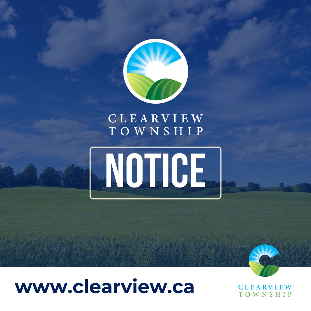 NOTICE - Notice of Intention to Adopt 2024 Budget at the January 15th meeting of #Clearview Council ow.ly/Zc4H50QnpAW