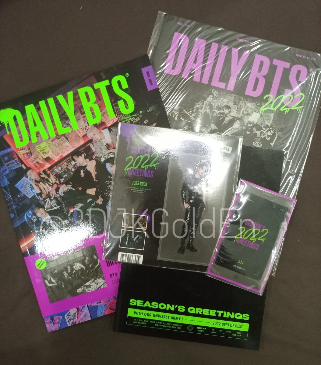 3DJKGoldEn's tweet photo. WTS LFB BTS SEASON'S GREETINGS 2022 PH

DECLUTTERING SALE 💎

BTS SEASON'S GREETINGS 2022
PHOTOBOOK PB 
DIGICODE CARD (NOT SCANNED)
JUNGKOOK JK MAGNET
DIARY / PLANNER
POSTER SET

PHP 400 + SF
GCASH PAYMENT https://t.co/ADRR47uKaV