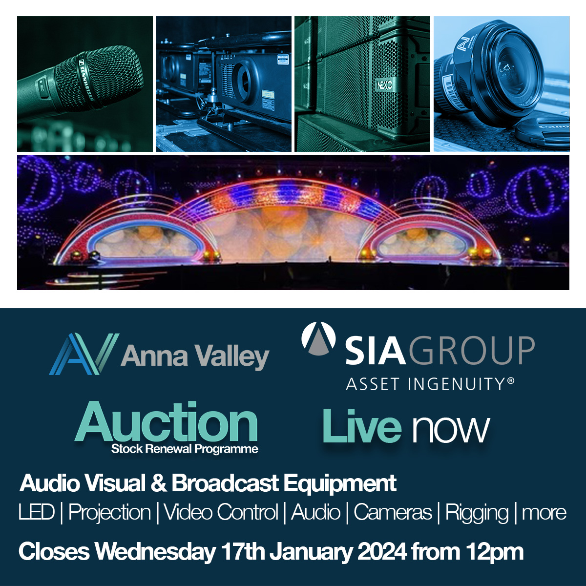 bit.ly/3RBvhu2 More lots available! #leddisplay #Audio #Audiovisual #AVprofs #lighting