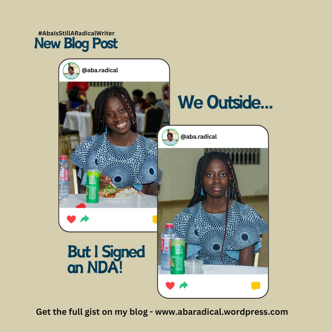 Remember that strategy where the DJ would always start the event or party with a few gospel songs before they play the songs we use for the ‘asa bɔne’? That’s what this post is about. Get the full gist on my blog. 
wp.me/p9h9lf-118