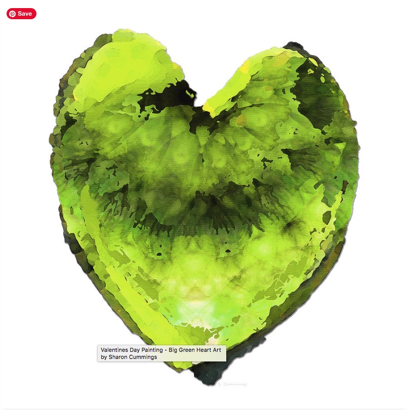 Fill Their Heart and #FillThatEmptyWall With Big Green Heart HERE:  fineartamerica.com/featured/big-g… #heart #hearts #green #art #romance #romantic #ValentinesDay #Valentine #Valentines #valentinesdaygifts #ValentinesDay2024 #valentinesdaygifts  #buyINTOART #buyARTNOTCANDY