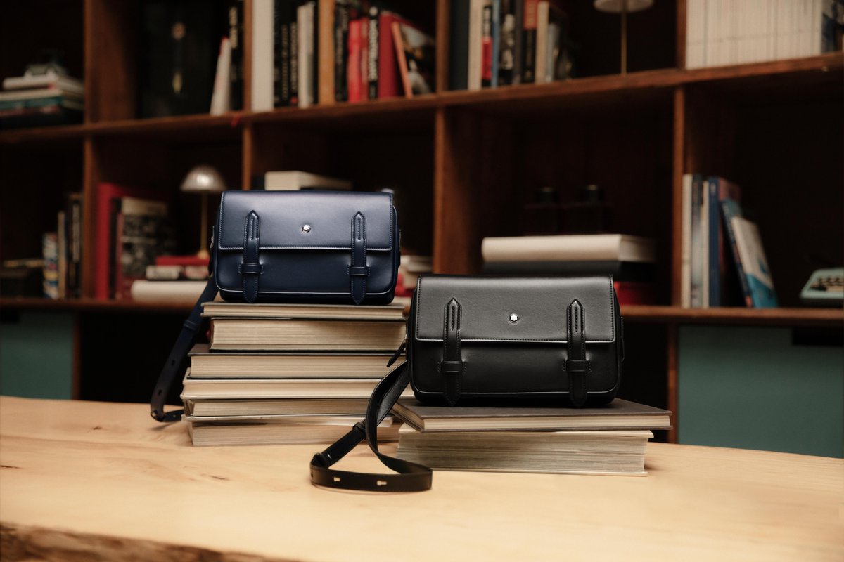 Inspired by the rich writing culture, the Meisterstück messenger combines style and functionality. Its details, such as the stitching and zip puller, pay homage to the nib, reflecting the essence of Montblanc.

Shop here: bit.ly/LeatherMontbla… 
#MontblancLeather