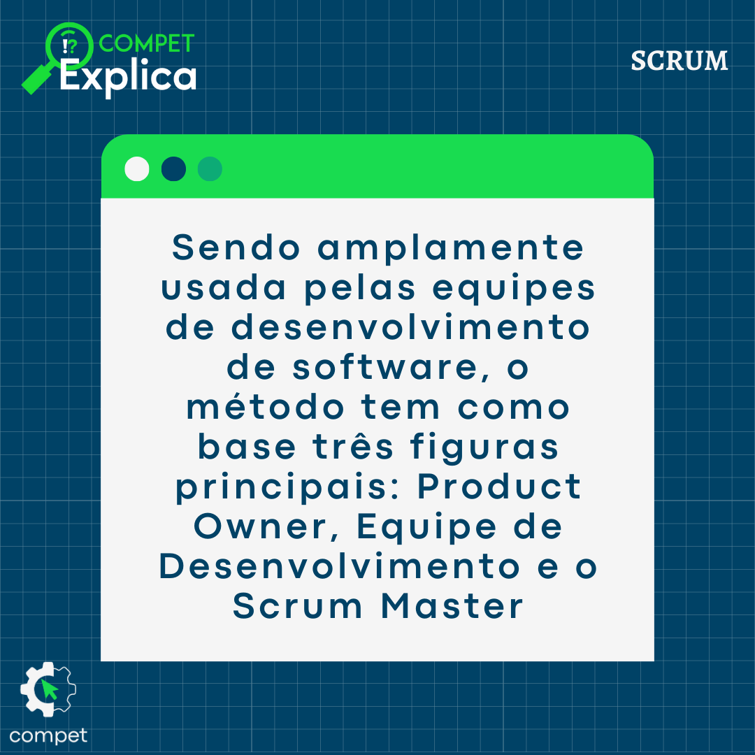 compet_cefet's tweet photo. No COMPET Explica dessa semana abordamos a metodologia Scrum, a qual é utilizada por diversas equipes de desenvolvimento de software e que tem como objetivo atender da melhor forma possível as demandas exigidas pelo projeto
#CEFETMG #COMPET #COMPETExplica https://t.co/sk7dc7Ti5h