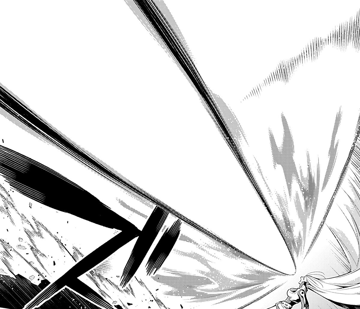 NarukamiKuu's tweet image. Kuusetsu says while glaring at the guy who clearly has some anger issues.

Opening her mouth, Kuusetsu would fire out a 𝐅𝐥𝐚𝐦𝐢𝐧𝐠 𝐁𝐞𝐚𝐦 to counter the giant flaming ball. Splitting it in two, allowing one side to head to the 𝐌𝐚𝐝 𝐆𝐨𝐝 but not herself. 

#MVGMH