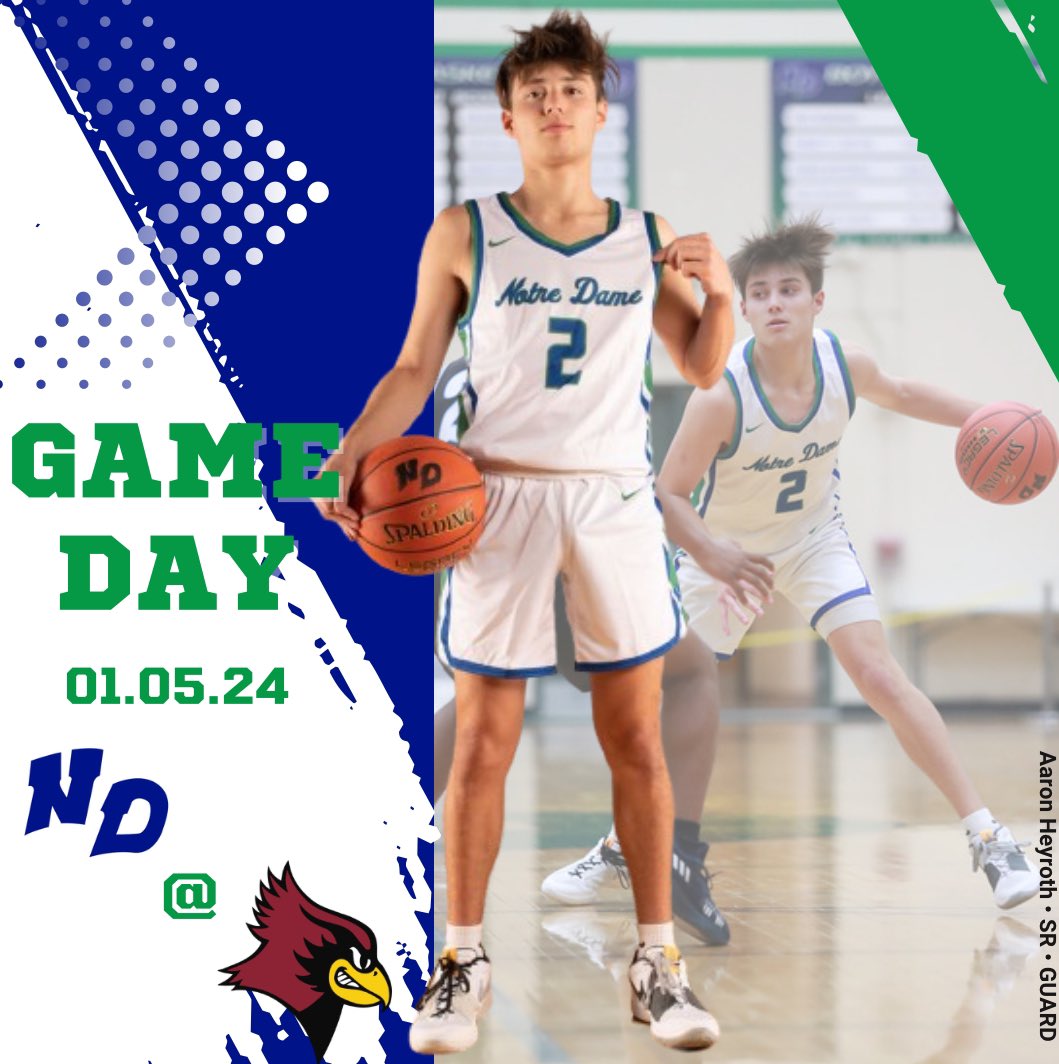Notre Dame Academy Basketball (@ndatritonhoops) on Twitter photo It’s GAME DAY!
🆚 <a href="/DePereHoops/">DP Boys Basketball</a>
🗓️ Tonight
⌚️ 7:00 (Varsity), 5:40 (JV1/2), 4:15 (JV3)
📍 De Pere High School
📺 De Pere Athletics YouTube
#BuildingTradition It’s GAME DAY!
🆚 <a href="/DePereHoops/">DP Boys Basketball</a>
🗓️ Tonight
⌚️ 7:00 (Varsity), 5:40 (JV1/2), 4:15 (JV3)
📍 De Pere High School
📺 De Pere Athletics YouTube
#BuildingTradition