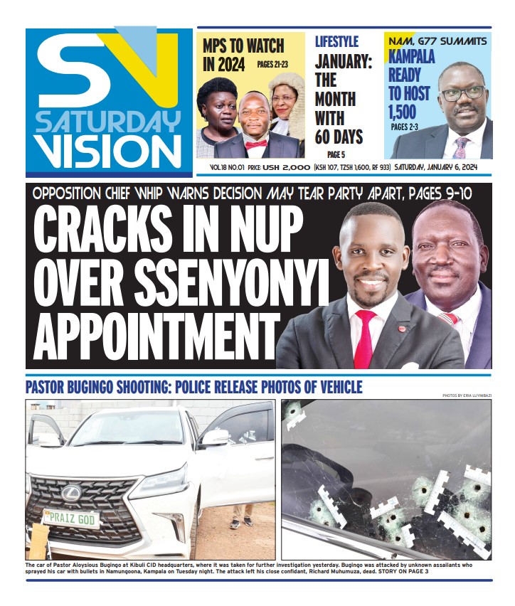 newvisionwire's tweet photo. Your #SaturdayVision is here, packed with big stories. ποΈπ°
Don't miss out, get your copy from that vendor near you or click here to read the e-paper ππ½ https://t.co/Y11KonV2Tr
#VisionUpdates https://t.co/2DCC2rdzmp
