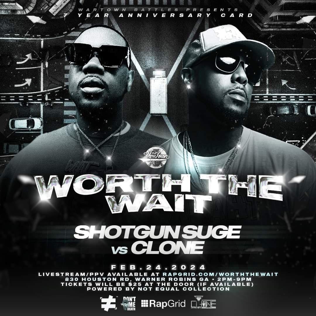 WarTownBattles's tweet photo. 2/24/24‼️

Livestream Ppv is only ~ $15

➡️➡️https://t.co/kHFVU5KPGm⬅️⬅️

@Clone478 vs @RealShotgunSuge 
@ianBdotdat vs @AceJabLsss 
@HollyWoodHeemTv vs @HustleOvereasy 
@lilmuggy vs @Bigga_Bankz https://t.co/NBlLQ4dOgU