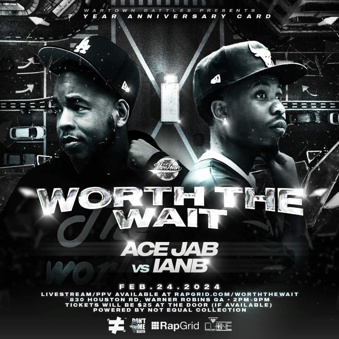 WarTownBattles's tweet photo. 2/24/24‼️

Livestream Ppv is only ~ $15

➡️➡️https://t.co/kHFVU5KPGm⬅️⬅️

@Clone478 vs @RealShotgunSuge 
@ianBdotdat vs @AceJabLsss 
@HollyWoodHeemTv vs @HustleOvereasy 
@lilmuggy vs @Bigga_Bankz https://t.co/NBlLQ4dOgU