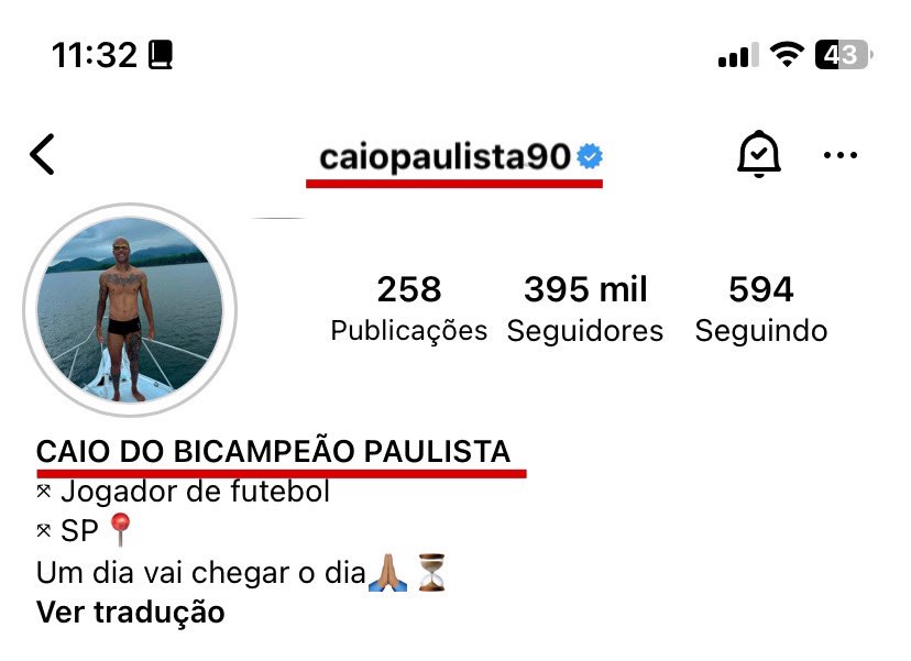pulga_sep's tweet photo. Caio Paulista meteu um “Bicampeão Paulista e ainda acrescentou o “90” no @ dele kkkkkkkkkkkkkk https://t.co/UeDjM5Ipfe