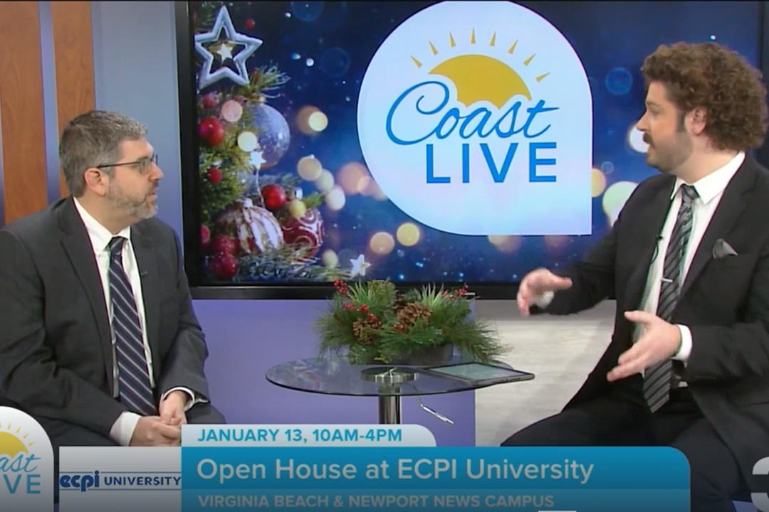 ECPIUniversity's tweet image. #IntheNews: Andy Gladstein, Campus President at ECPI University, Virginia Beach campus, visited WTKR News 3&apos;s Coast Live studio to talk about ECPI&apos;s upcoming Open House event on January 13. #ECPI #MyECPI #OpenHouse

Full story at wtkr.com/coast-live/ecp…