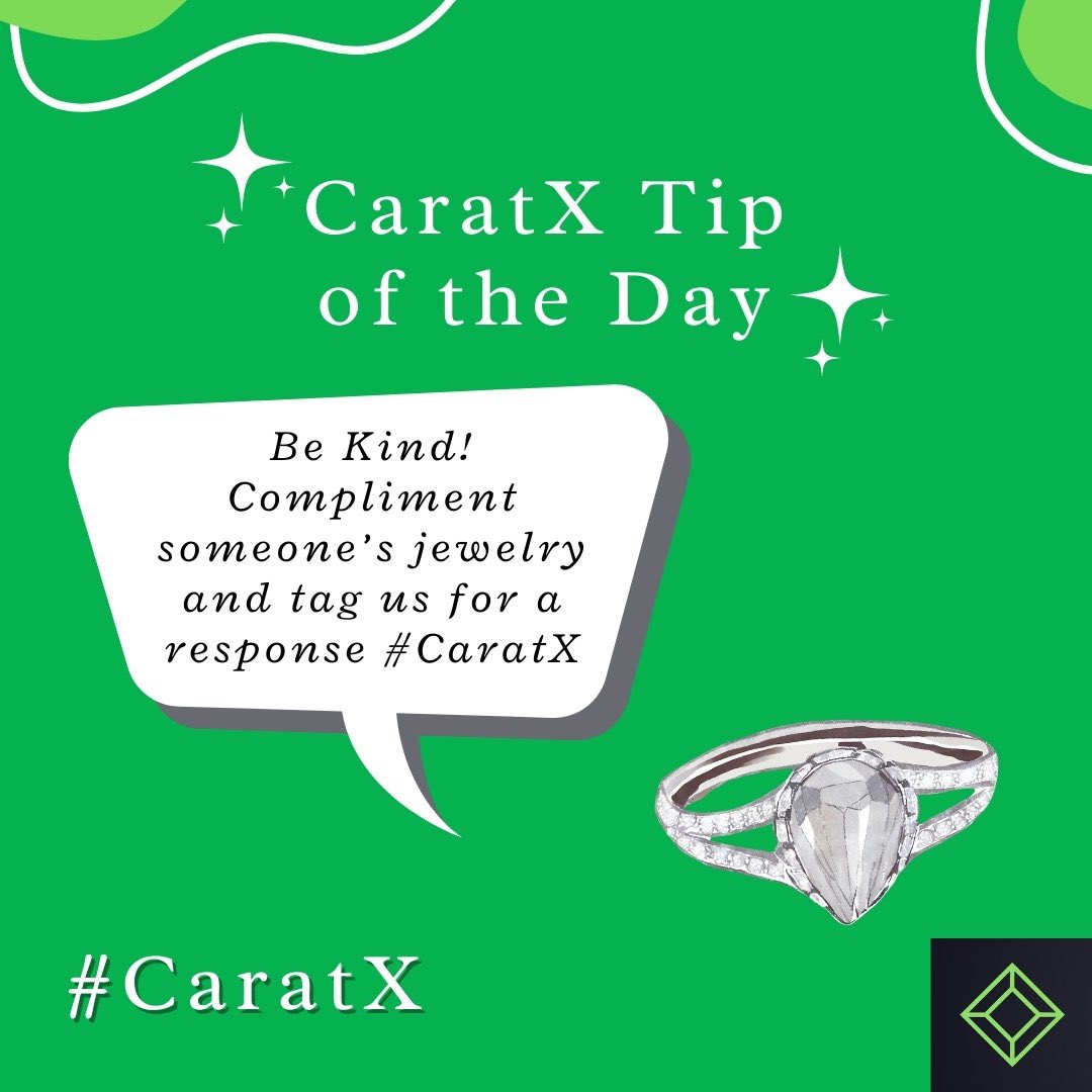 1JoshBurwick's tweet image. Yes! Spread the love! Time to find some jewelry to compliment✨ #caratx