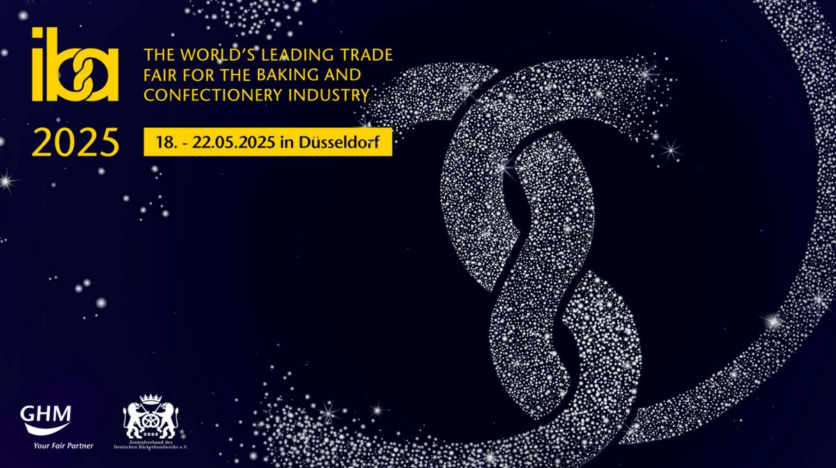 📢Iscrizioni #iba2025 #earlybirddiscount fino al 29 febbraio! 
📅 Date: 18 - 22 Maggio 2025 📍 Dove: Düsseldorf. Iscrizioni su 👉iba-tradefair.com/en/for-exhibit…
#iscrizione #tradeshows #panificazione #pasticceria #monacofiere