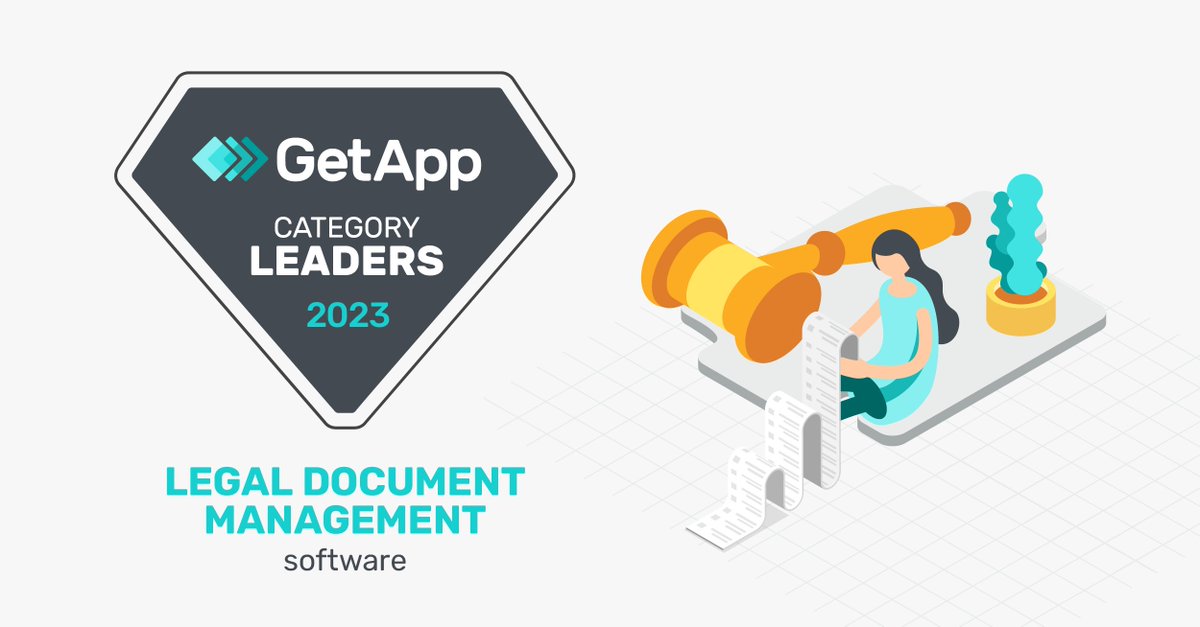 GetApp's tweet image. NEW RANKING 📣 What are the top 15 Legal Document Management software solutions rated by users? Check out our 2023 ranking 👍 ➡️ bit.ly/3Nyzo7W
#Legal #SoftwareSelection