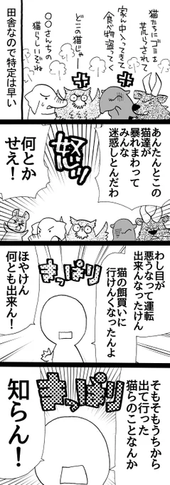四コマ「祖父んちの隣人が多頭飼育崩壊した話12」

歩きや自転車等で行ける「近所」に、店は存在しません。

#御かぞくさま御いっこう #四コマ漫画 #猫 