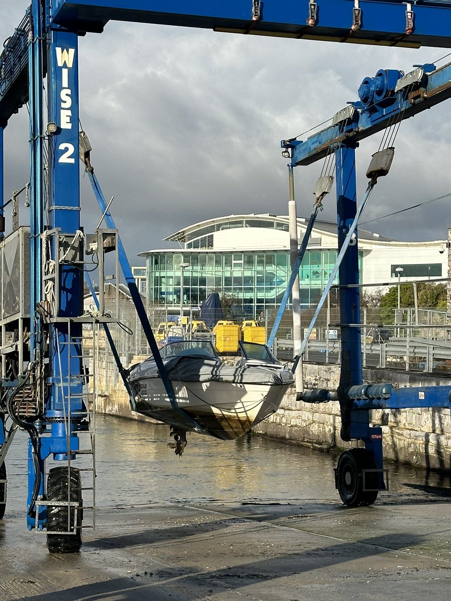 The harbour team provided assistance this morning to a vessel that had sunk on a local marina mooring - all resolved and vessel safely recovered ashore with no pollution….