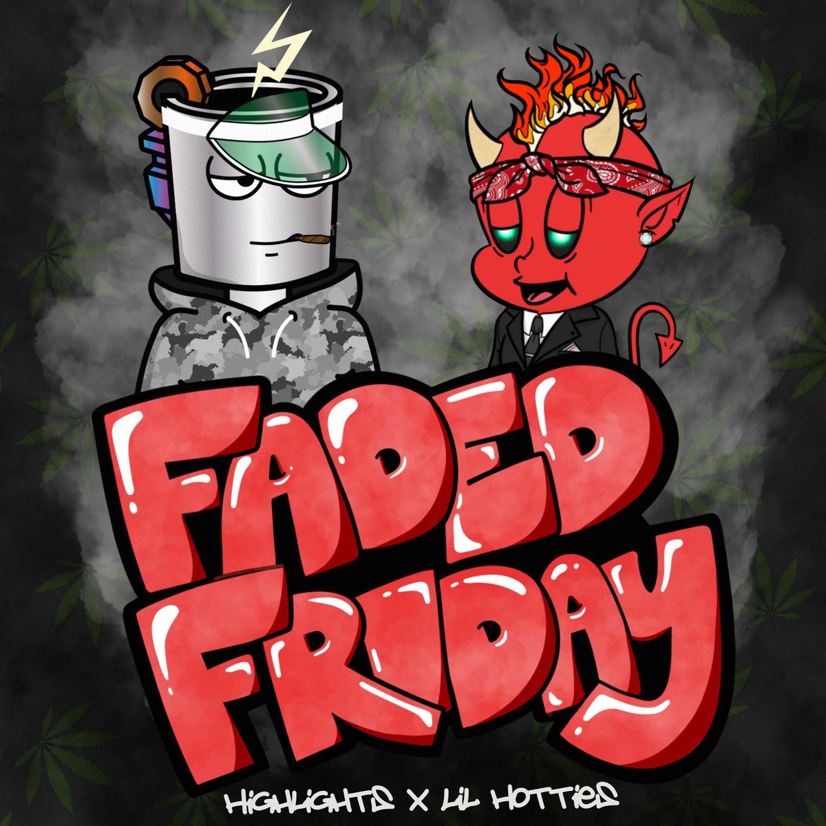 It’s getting hot and heavy tonight! 💥

@Highlights_NFT FADED FRIDAY ft @LilHottiesNFT 🔥🔥

Spaces link below 👇 Let’s go! 

(Art by yours truly) 

#StayLit #StayHot #NFTCommunity