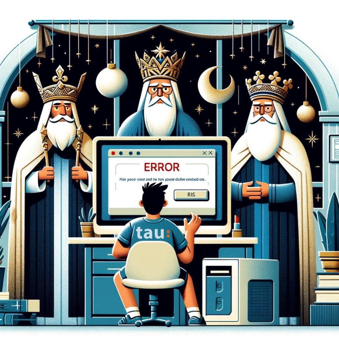 ¡Atención! Nuestra tienda estará cerrada durante la tarde de hoy ya que hemos sido convocados para una misión especial: 
¡Ayudar a los Reyes Magos con un pequeño contratiempo tecnológico! 🛠️👑

¡Gracias por su paciencia!

#CerradoPorMagia #ReyesMagos #tau #informatica