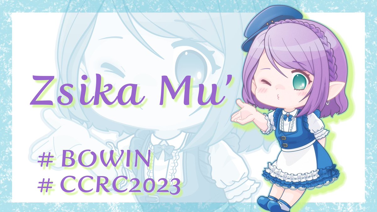 20hanger's tweet photo. 応援ファンアートを描いたので～🥳
第４弾!!
  
#FF14 #CCRC2023 #BOWIN https://t.co/xk0JKRY22t