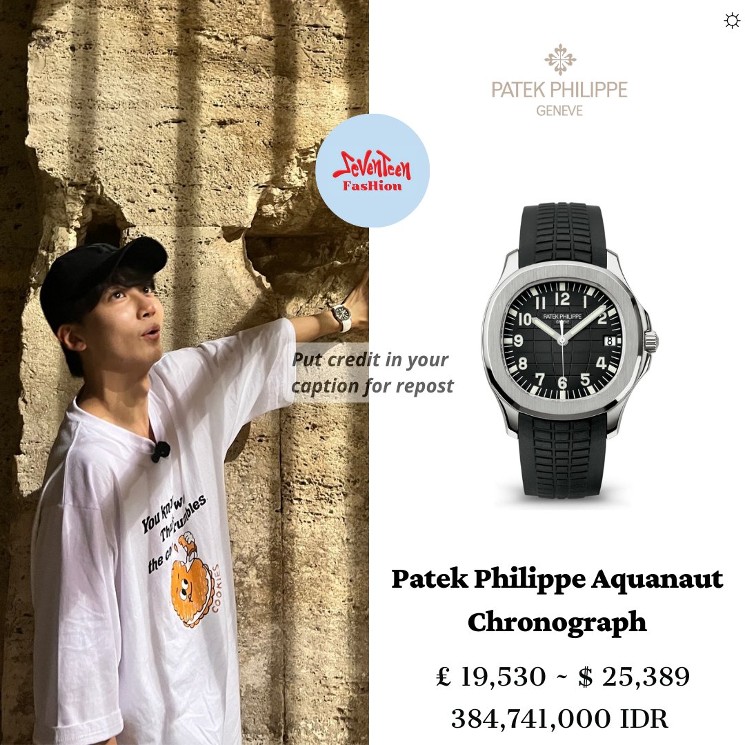 節約様　10点おまとめ Jeonghan style in NANA TOUR with SEVENTEEN EP. 1 (240105) 1. Patek