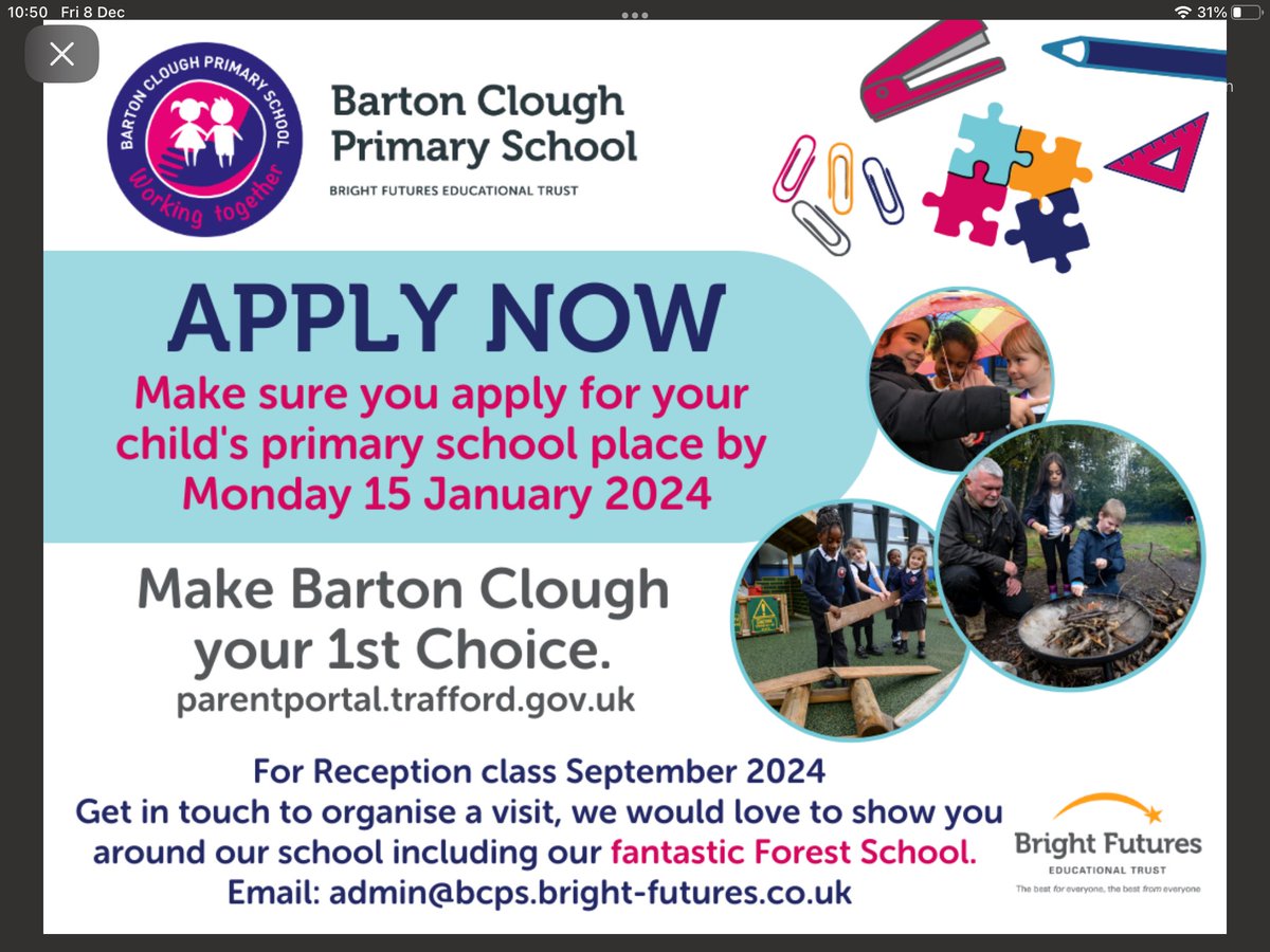 Barton Clough Primary School (@BartonClough) on Twitter photo 2024-01-05 14:44:56