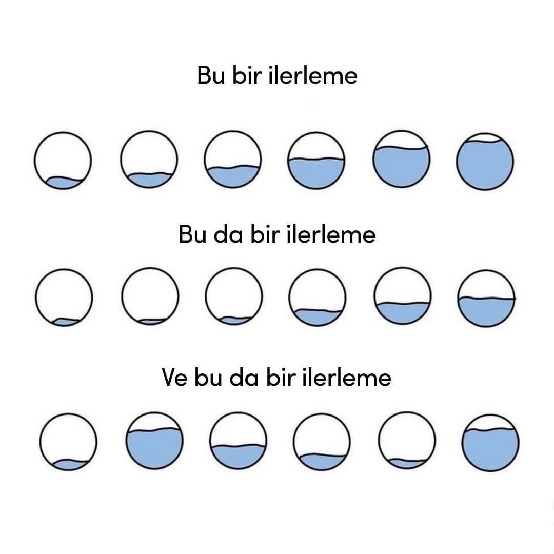 Önemli olan istikrarlı şekilde devam etmek arkadaşlar