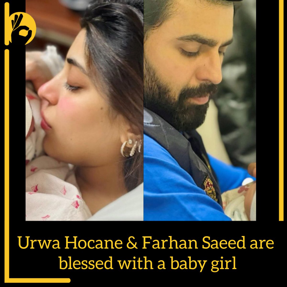 Behtareenpk's tweet photo. Congratulations to Urwa Hocane and Farhan Saeed on the birth of their baby girl named Jahan Ara Saeed😍 https://t.co/GiGgXuQHEw