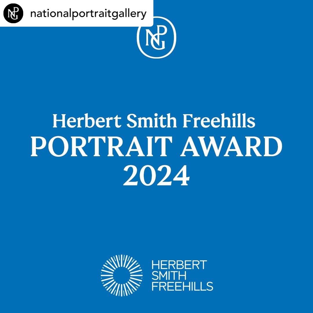 From National Portrait Gallery  @NPGLondon 🩵💙
➡️ npg.org.uk/whatson/exhibi… ⬅️

Entries for the Herbert Smith Freehills Portrait Award close on 16 January 2024. Don’t miss your chance to enter #HSFPortraitAward