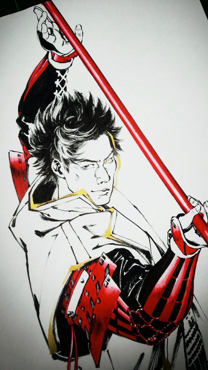 #このタグを見た人は黙って槍を持ったキャラを貼れ 