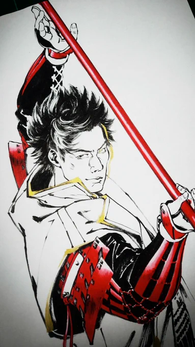 #このタグを見た人は黙って槍を持ったキャラを貼れ 