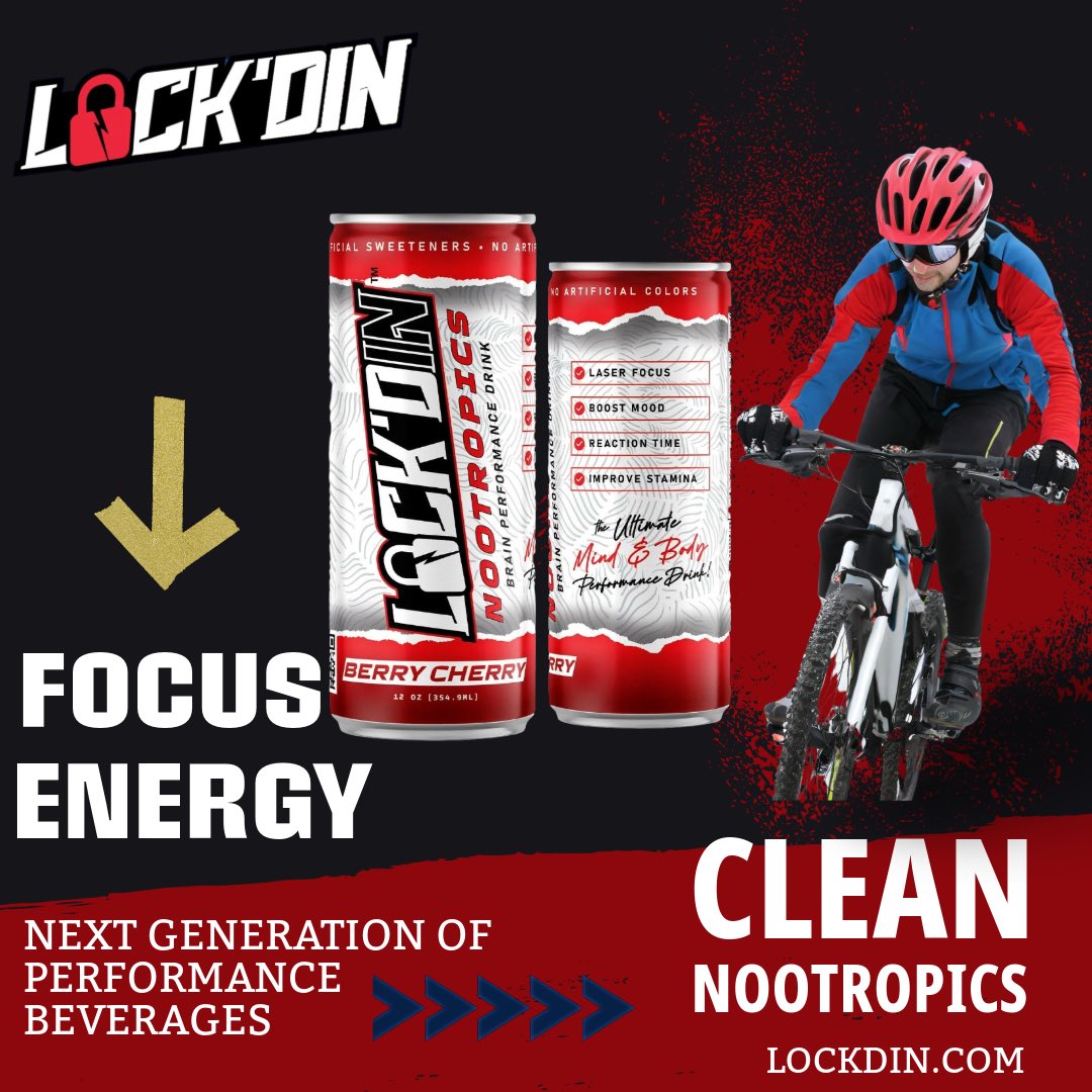 LOCK’D IN #Nootropics is the Next Generation of High-Performance Functional Beverages.  @joepavlik @brandonfigueroa101 @livelockdin @mannypacquiao @pacquiaofoundation @omarfigueroajr @omayraliliane 
Smooth Sustained #Energy
Improved Laser #Focus
Better Reaction Time
Improved…