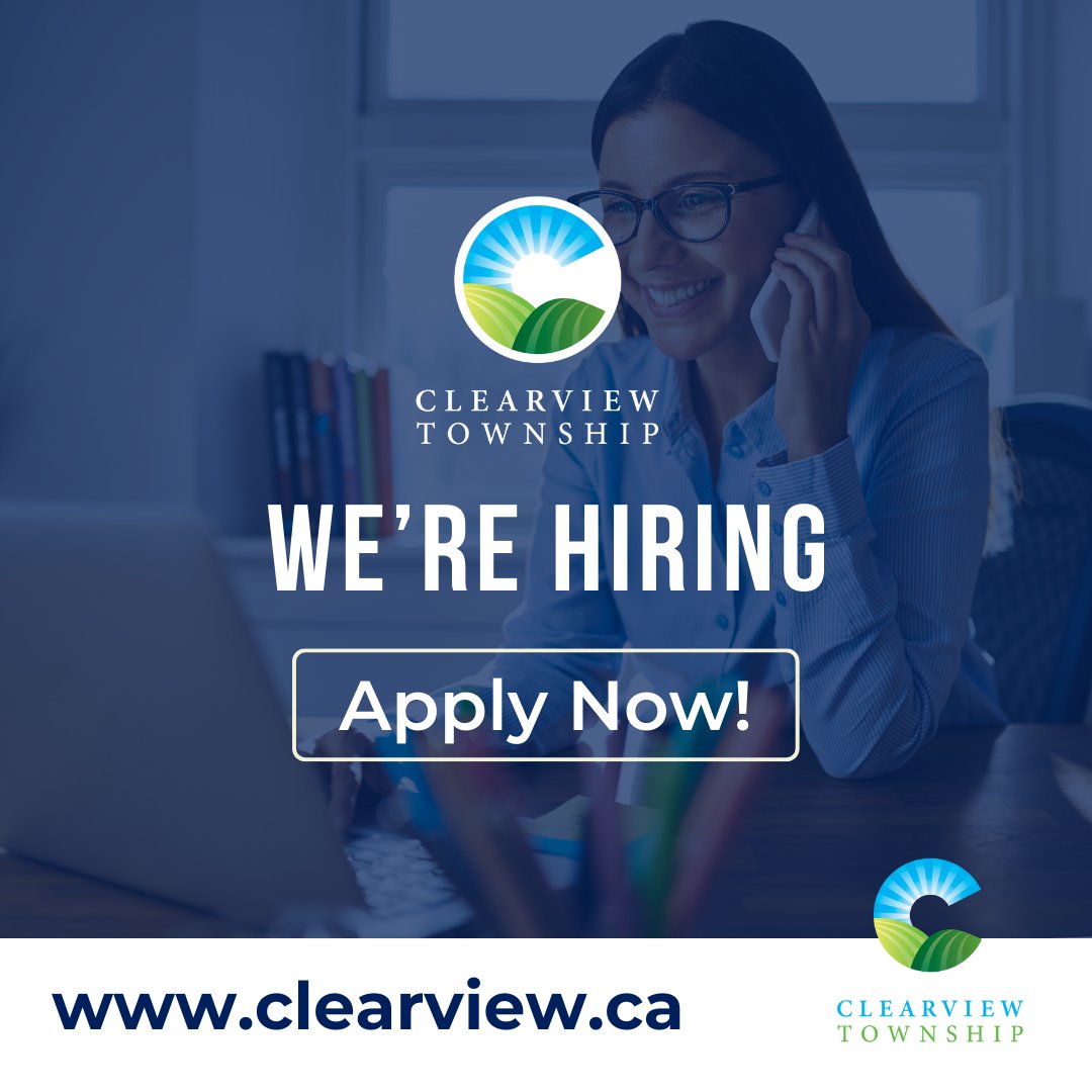 JOB POSTING - Clearview is currently seeking a temporary full-time (35 hours per week) Administrative Assistant. The application deadline is January 15th. For details or to apply, visit ow.ly/jl8N50Qo9Kf