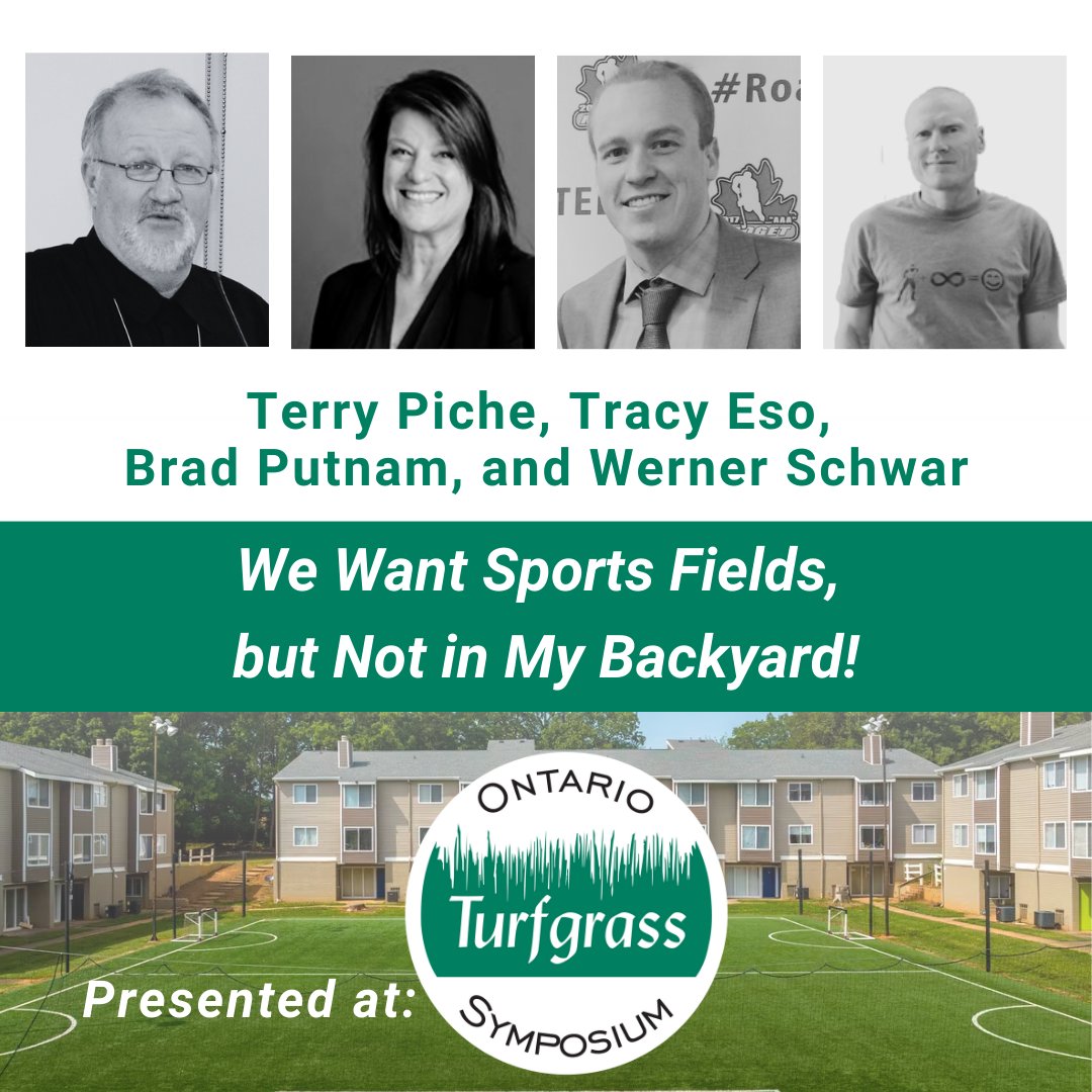 <a href="/ORFAInc/">ORFA</a> discusses the need for careful planning needed when planning sportsfield renovation and construction projects at #OTS2024. Concerns raised include noise, light pollution, waste management, and stray balls, but we need sports fields! Register at guelphturfgrass.ca/turfsymposium