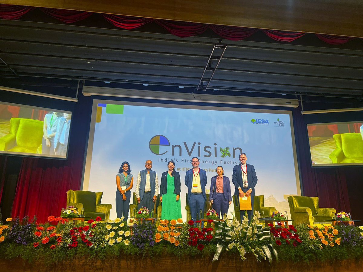 FranceinPondi's tweet photo. I had the opportunity to attend EnVision as a panelist #iitMadras. An opportunity to develop ties between 🇮🇳 & 🇫🇷 on Net-zero stratégies and cooperation projets on green energy
#netzerostrategies https://t.co/RntCJCokM7