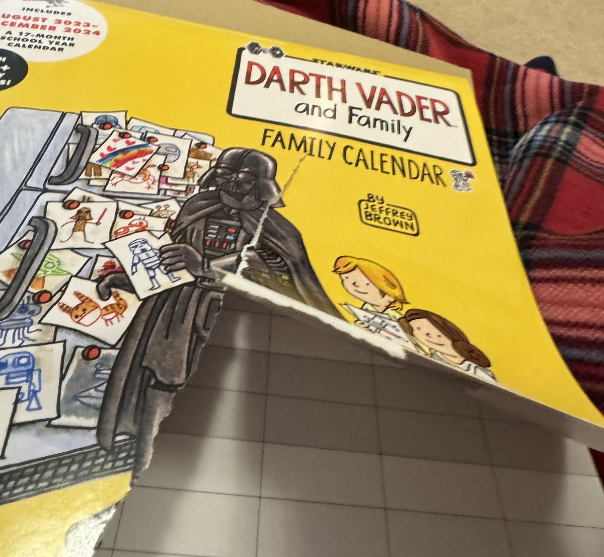 Dr Gemma Marsden (@drglmarsden) on Twitter photo .<a href="/Foyles/">Foyles Bookshop</a> had a lovely order arrive today but my dd is sad as the cover is ripped on our calendar .<a href="/Foyles/">Foyles Bookshop</a> had a lovely order arrive today but my dd is sad as the cover is ripped on our calendar