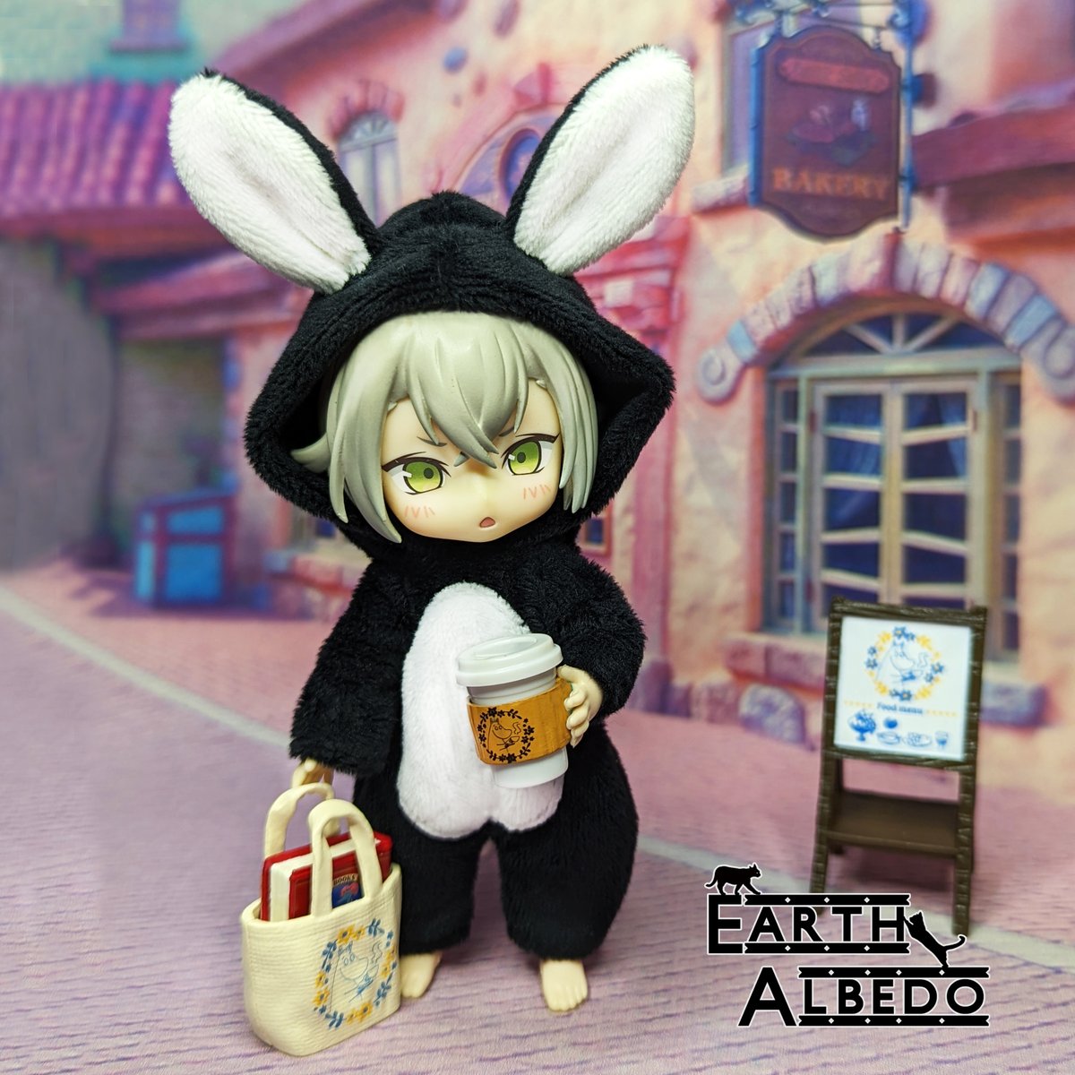 earthalbedo's tweet photo. よし！図書館に行きましょう！

#ドールショウ #DS71 #オビツ11  #オビツろいど https://t.co/BeXzGUjC1Z