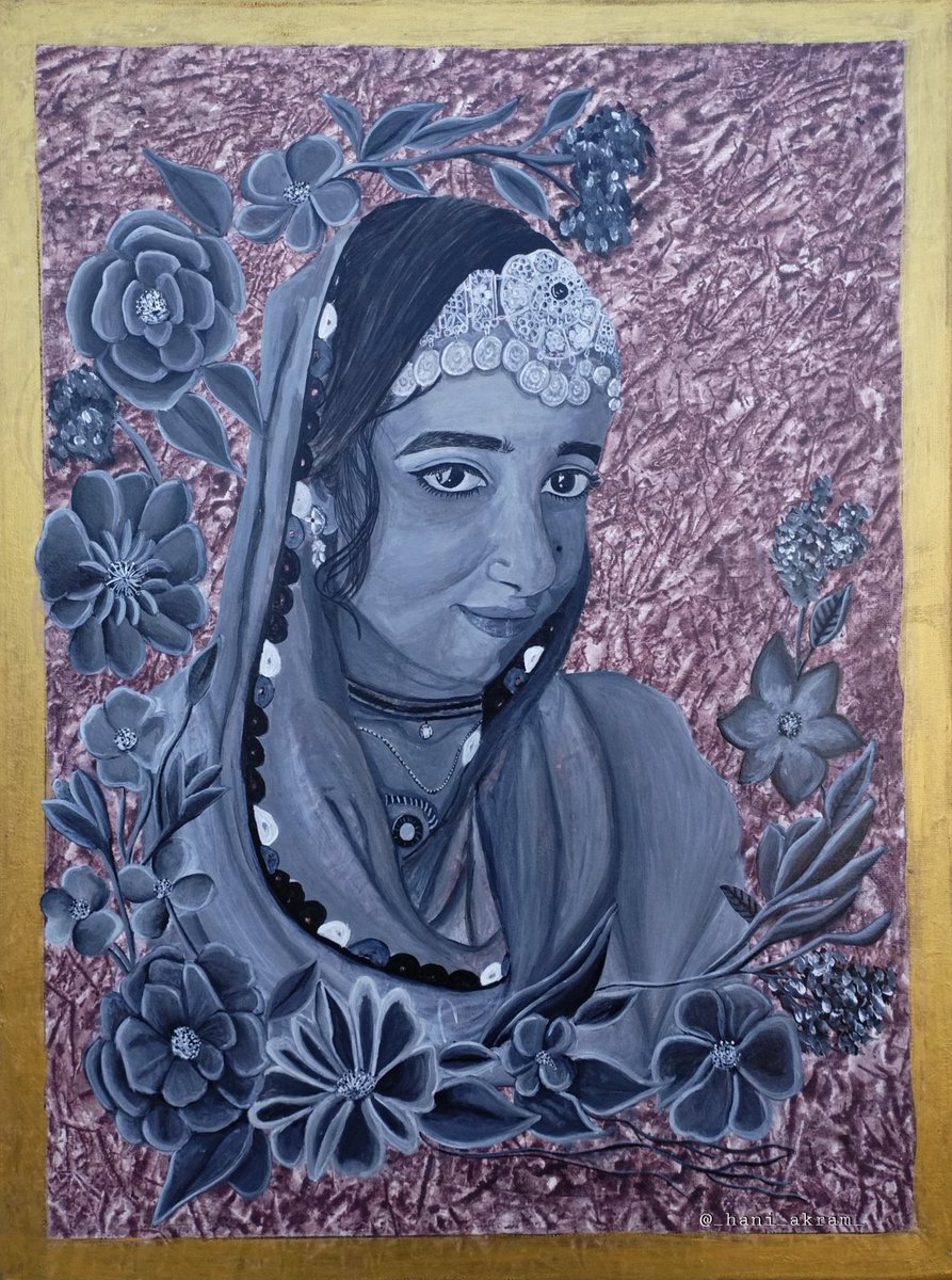 HaniAkram18's tweet photo. Self Portrait ❤
Acrylic on canvas
Size: 18×24 https://t.co/i8QxM7R4Rq