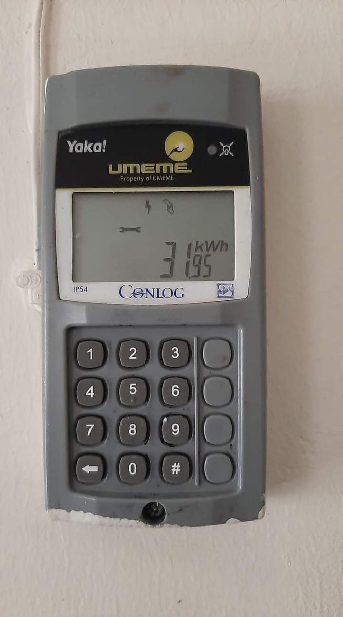 Sudhirntv's tweet photo. Beware that by 24th November 2024, all Yaka meters will stop functioning according to the ministry of energy. https://t.co/QfghPo03q4